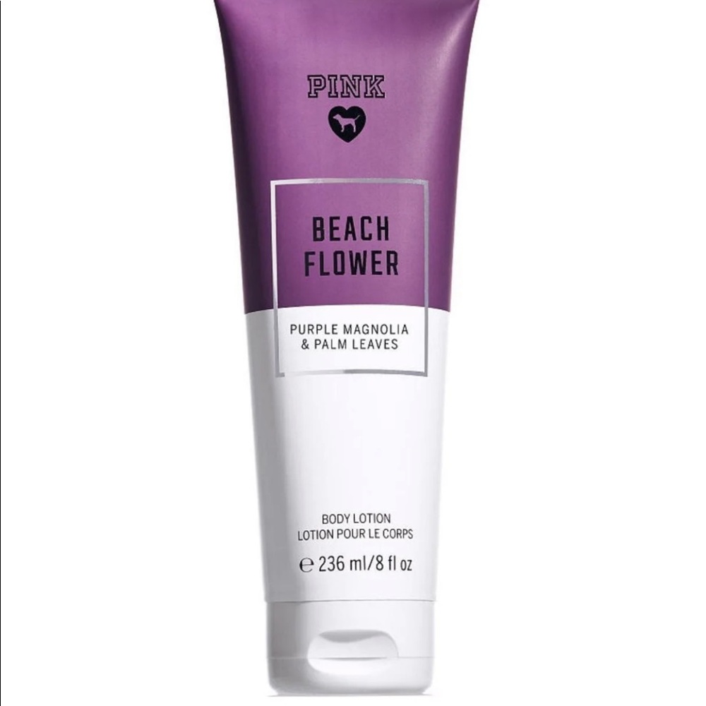 Pink Scented Lotion in Scent Beach Flowe